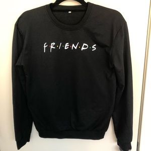 Friends TV Show Lightweight Sweater in Black
